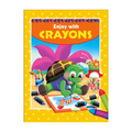 Enjoy With Crayons-4 Paperback - Coloring Books For Kids
