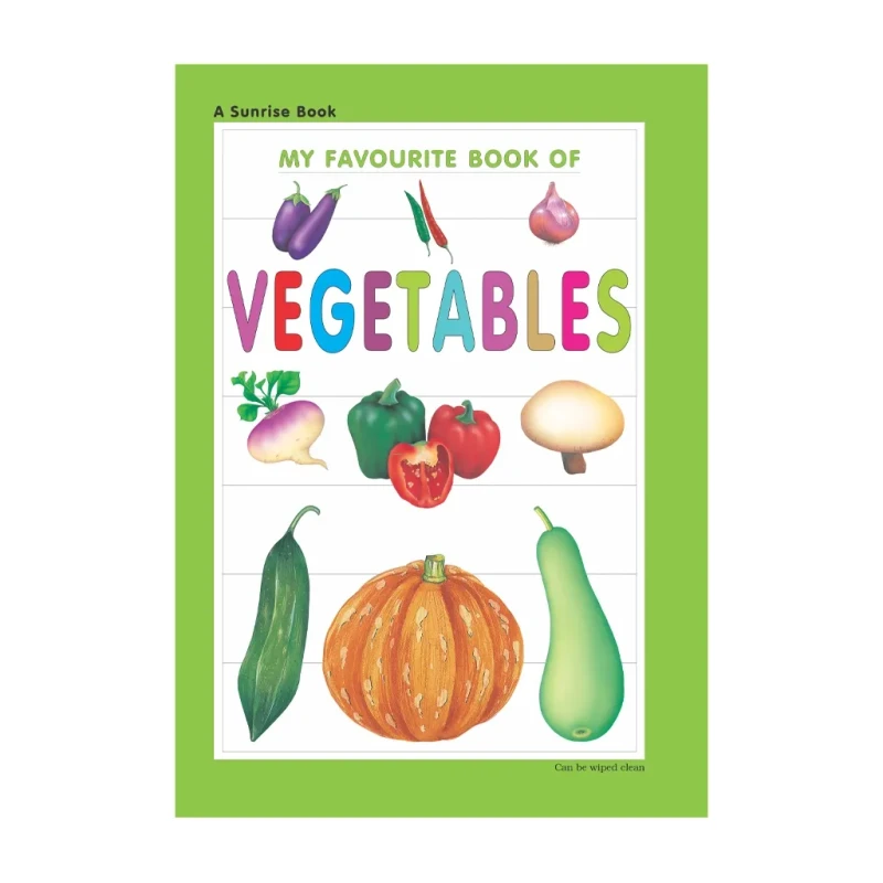 My Favourite Book of Vegetables- Preschool Books
