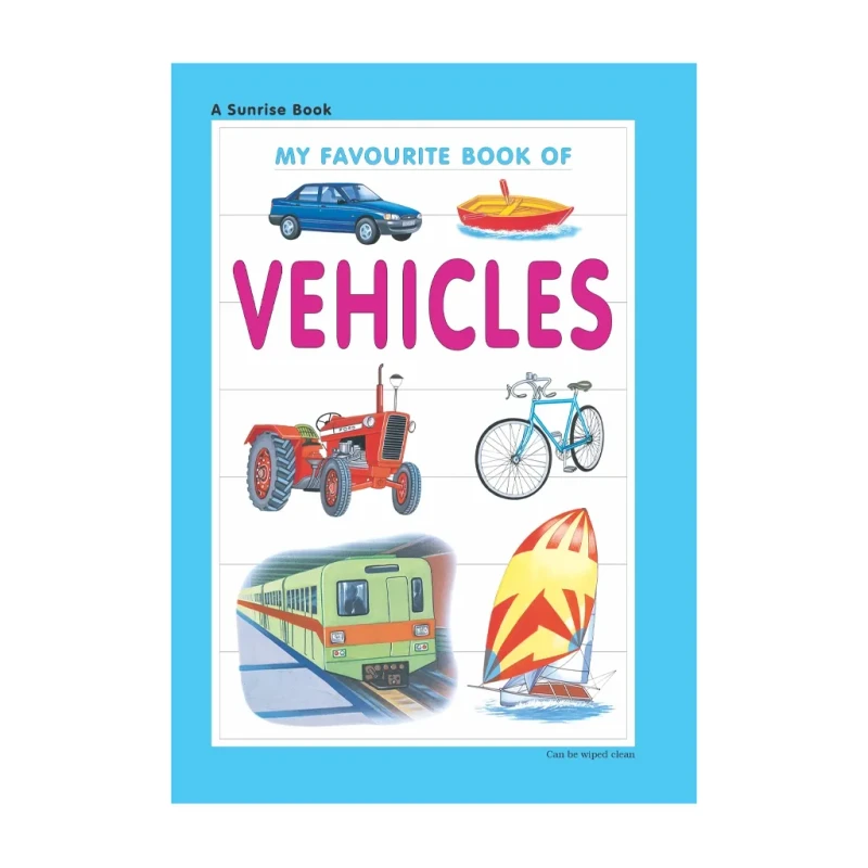 My Favourite Book of Vehicles- Preschool Books