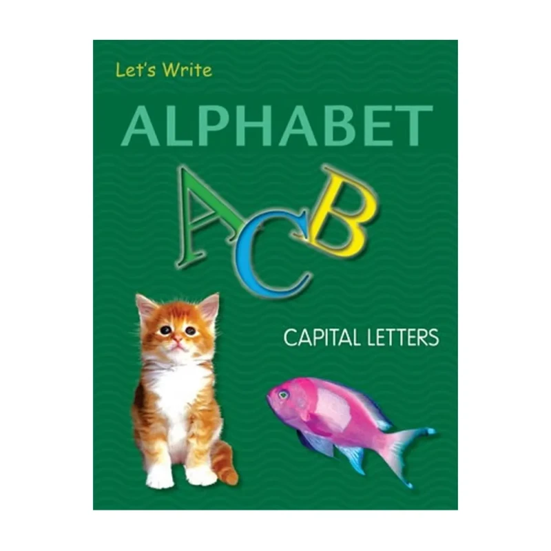 Let's Write Alphabet Capital Trade Paperback - Books For Kids - Reading - Writing