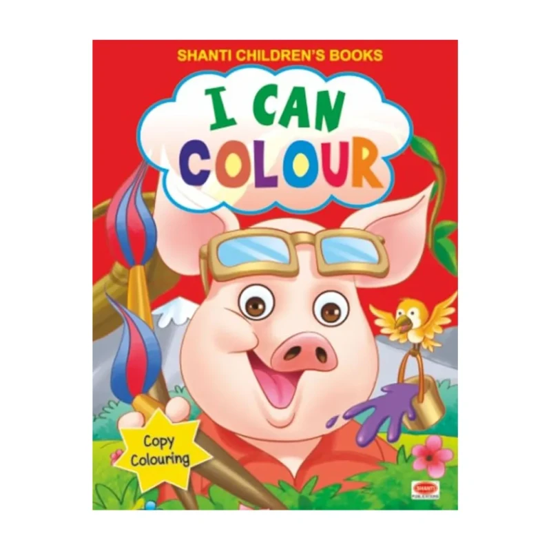 I Can Colour: Red Trade Paperback - Coloring Books
