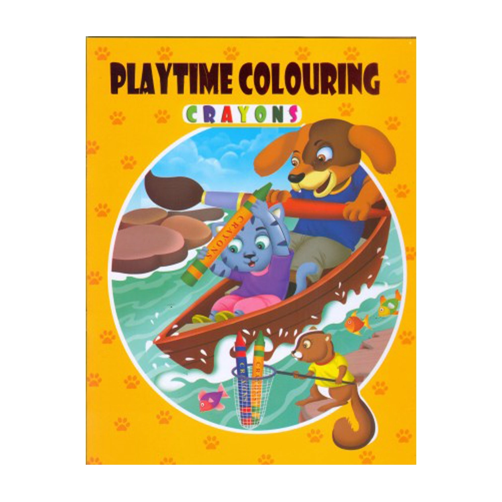Playtime Colouring - Crayons 1 Trade Paperback