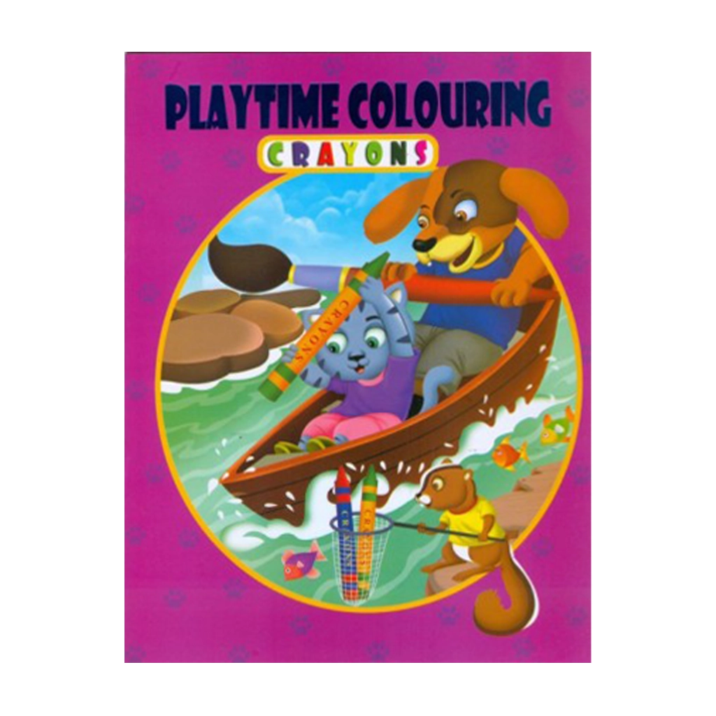 Playtime Colouring - Crayons 4 Trade Paperback
