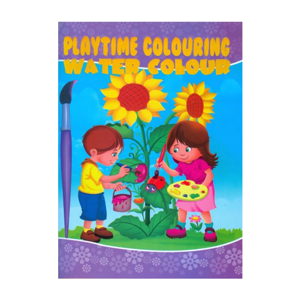 Playtime Colouring Water Colour - 3 Trade Paperback