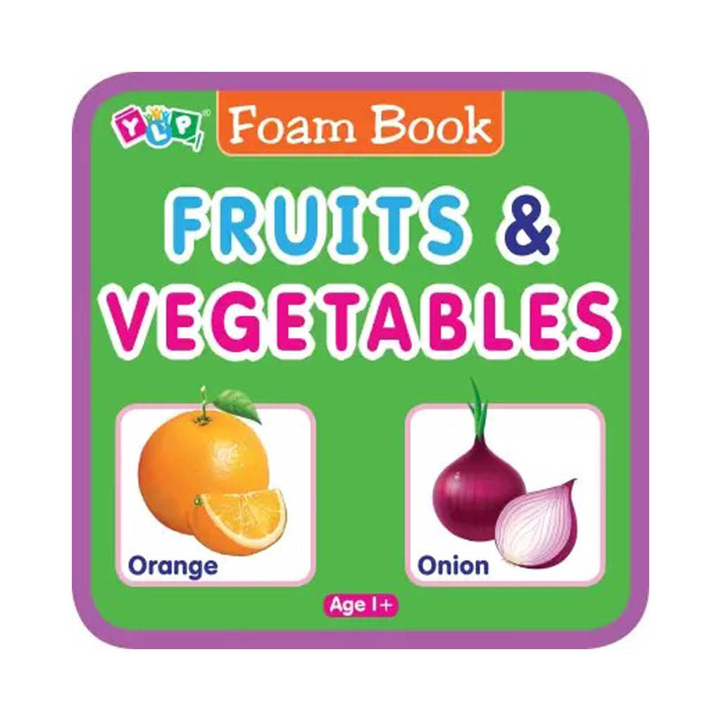 My 1st Step To Learning: Fruits & Vegetables - Trade Paperback - Books for Kids