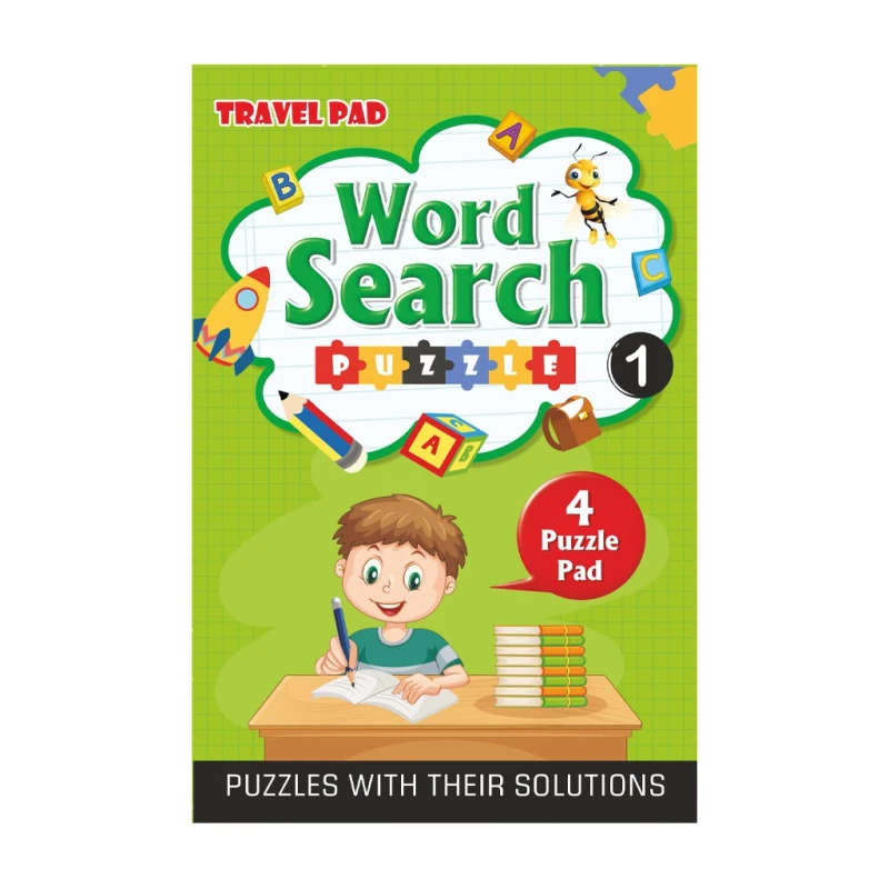 Travel Pad Word Search 1 Box Set - Trade Paperback - Books for Kids