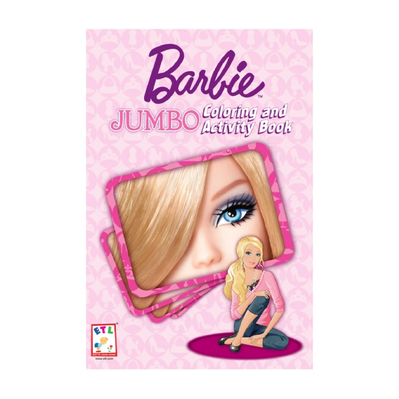 Barbie - Jumbo Coloring And Activity Book Trade Paperback