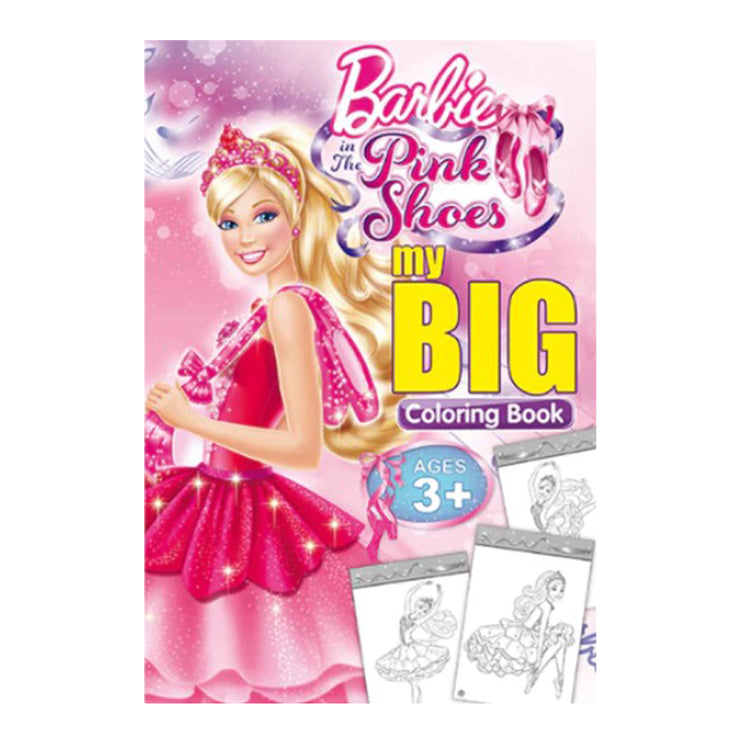 Barbie In The Pink Shoes - My Big Coloring Book Trade Paperback