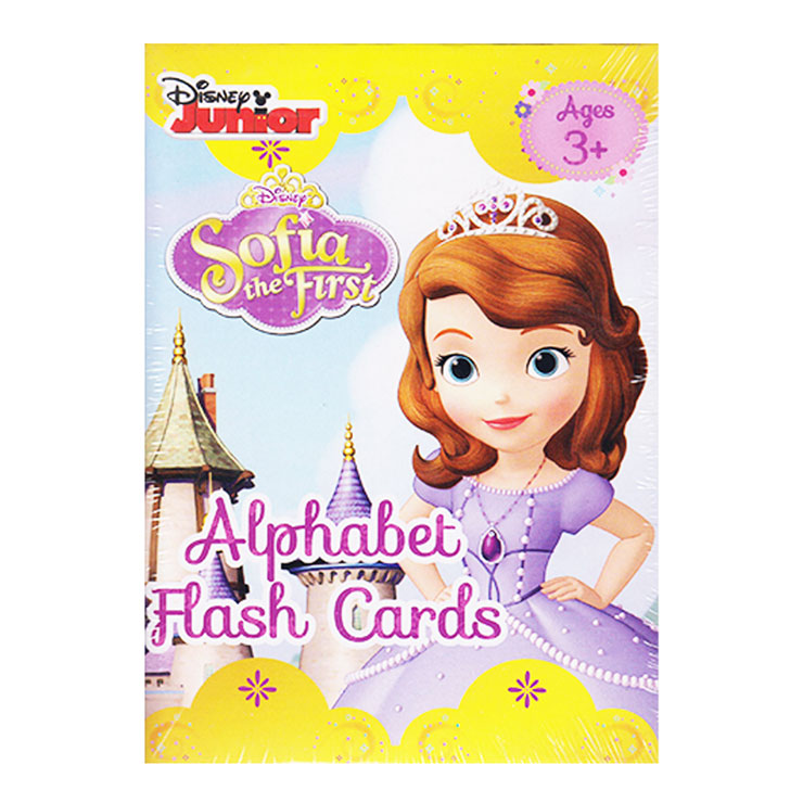 Alphabet Flash Cards Sofia The First - Learning Aid for Kids