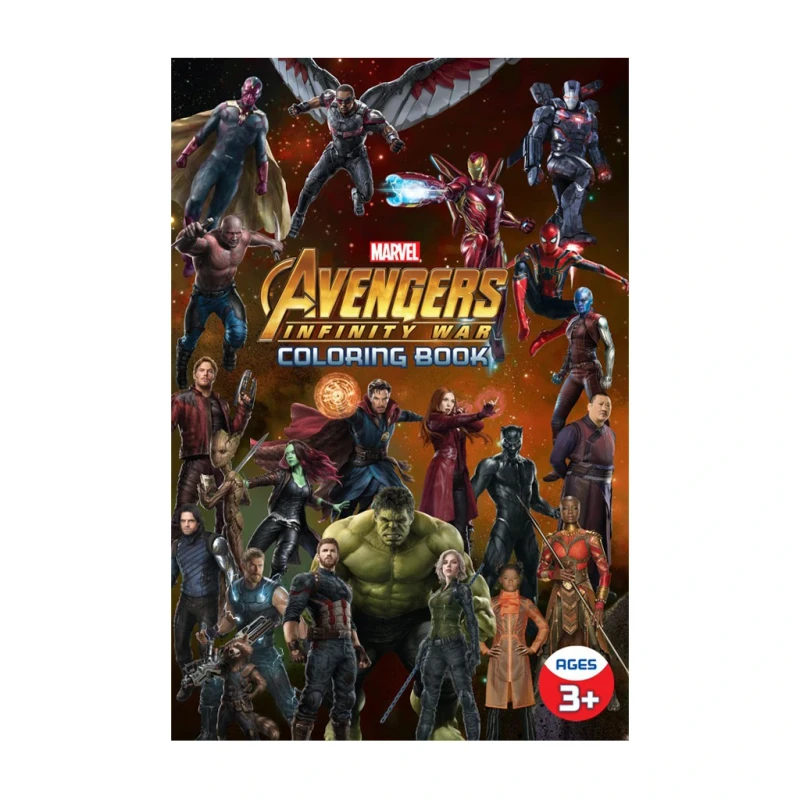 Marvel Avengers Infinity War Coloring Book Trade Paperback