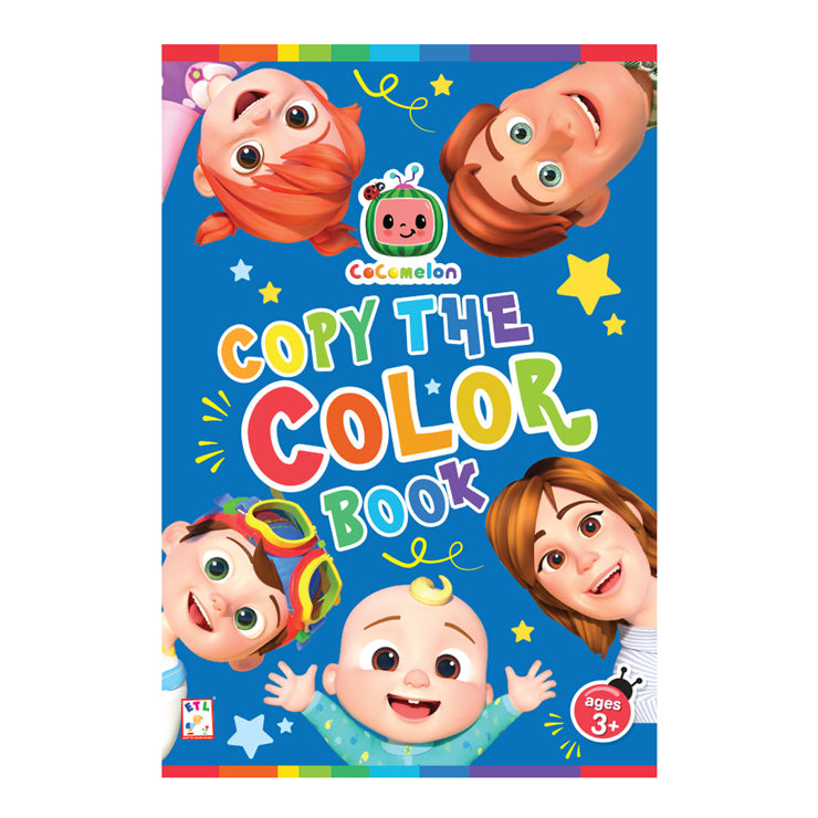 Cocomelon Copy The Color Book Trade Paperback By Precious Pages