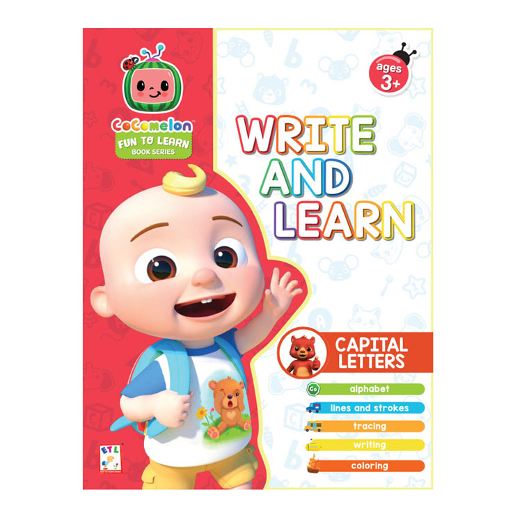 Cocomelon Write & Learn:Capital Letters - Trade Paperback - Early Learners