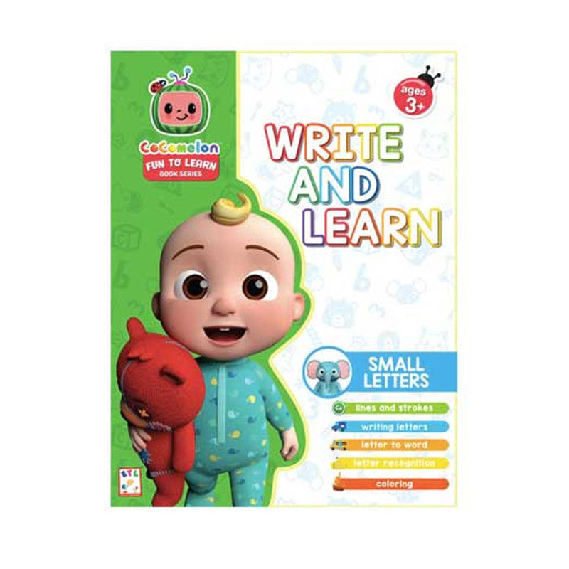 Cocomelon Write & Learn: Small Letters