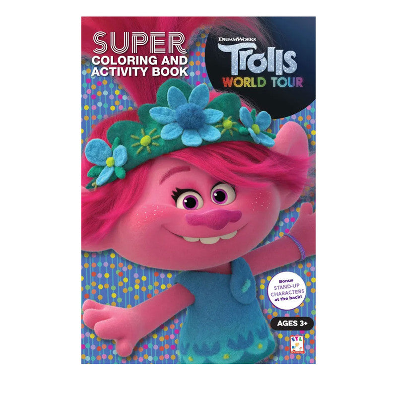 Trolls World Tour Super Coloring & Activity Book