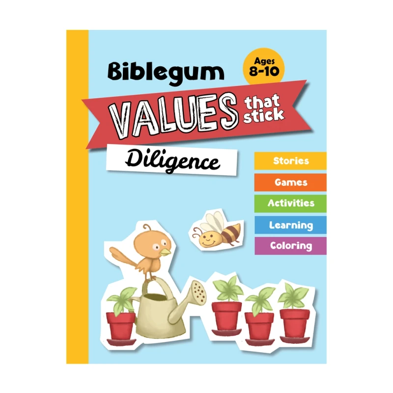 Values That Stick Diligence - Trade Paperback - Storybooks For Kids