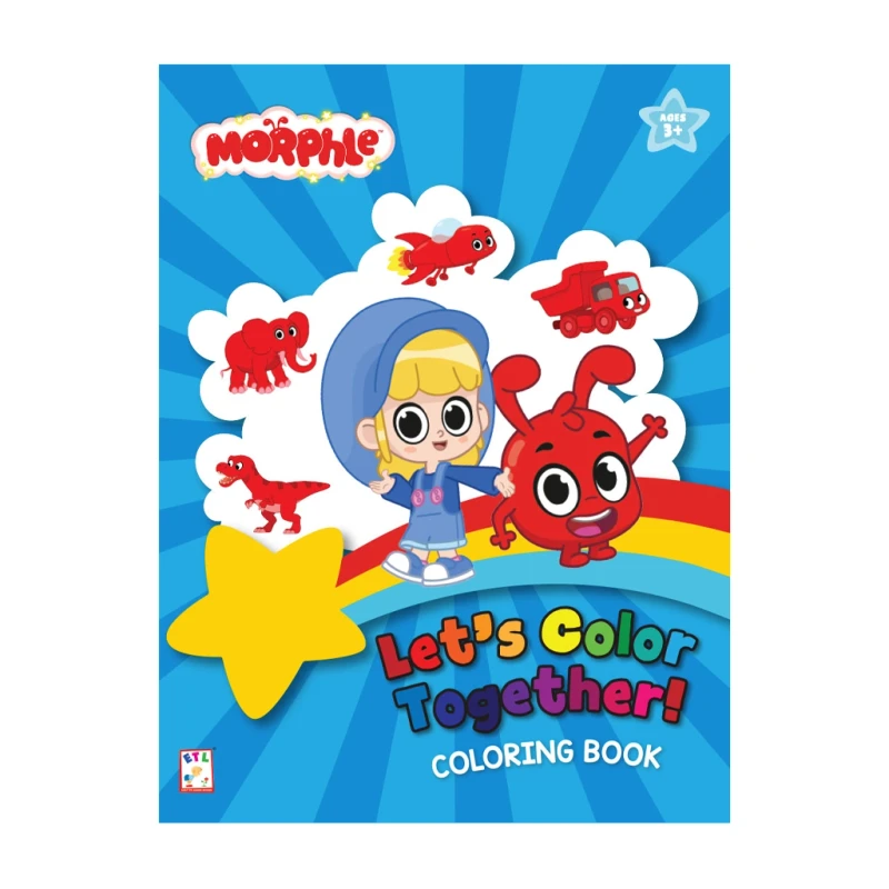 Morphle Let's Color Together! - Trade Paperback - Coloring Books for Kids