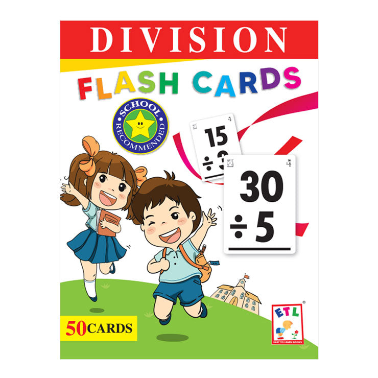 Division Flash Card CFC00031 - Learning Aid for Kids