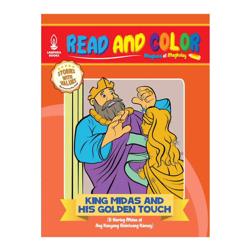 Read And Color: King Midas And His Golden Touch