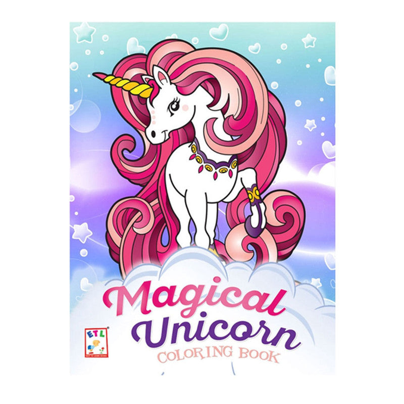 Magical Unicorn Coloring Book