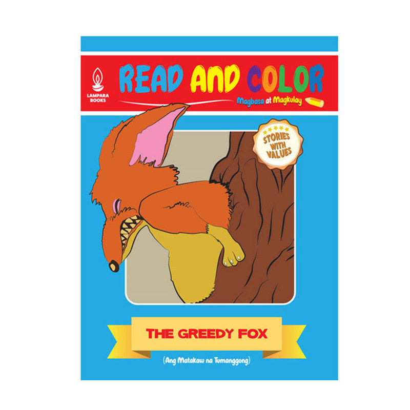 Lampara Read And Color: The Greedy Fox