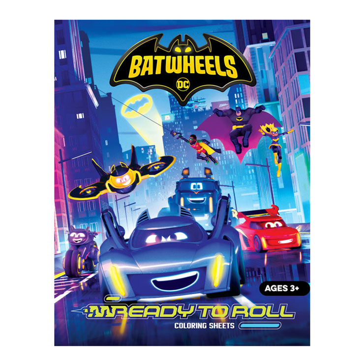 Batwheels Ready To Roll Coloring Sheets Trade Paperback - Coloring Books