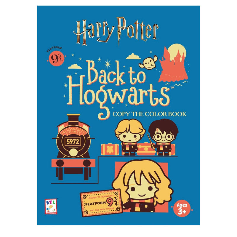Harry Potter: Back To Hogwarts Copy The Color Book Trade Paperback