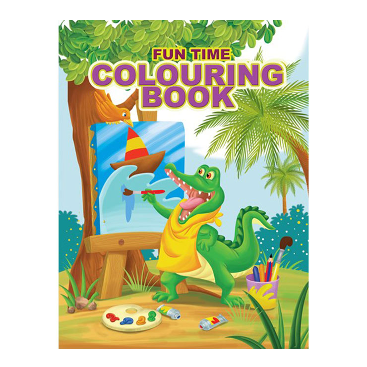 Fun Time Colouring Book 4- Activity Books for Kids