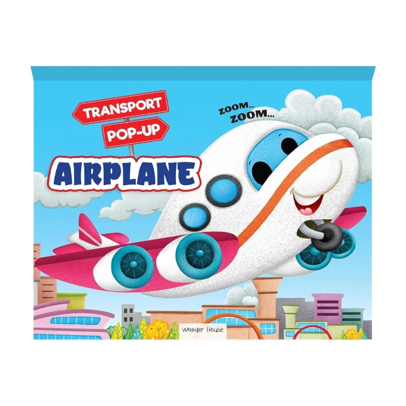 Transport Pop-Up Airplane: Zoom Zoom Trade Paperback