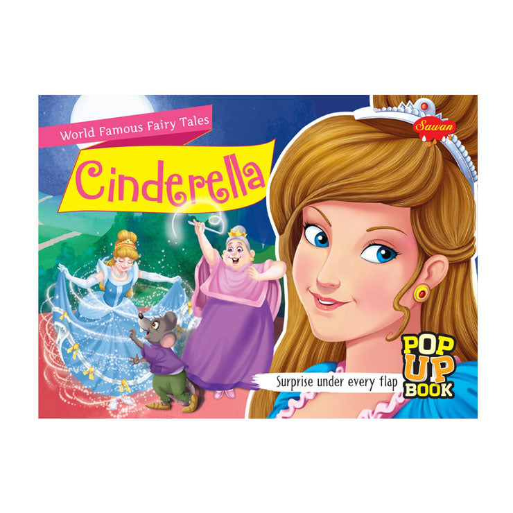 Pop Up Book: Cinderella By Shashank Gupta Hardcover - Fairy Tale, Folklores & Fables
