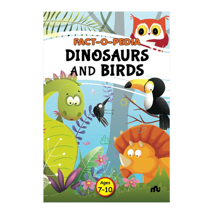 Fact-O-Pedia Dinosaurs And Birds - Trade Paperback - Children's Reference