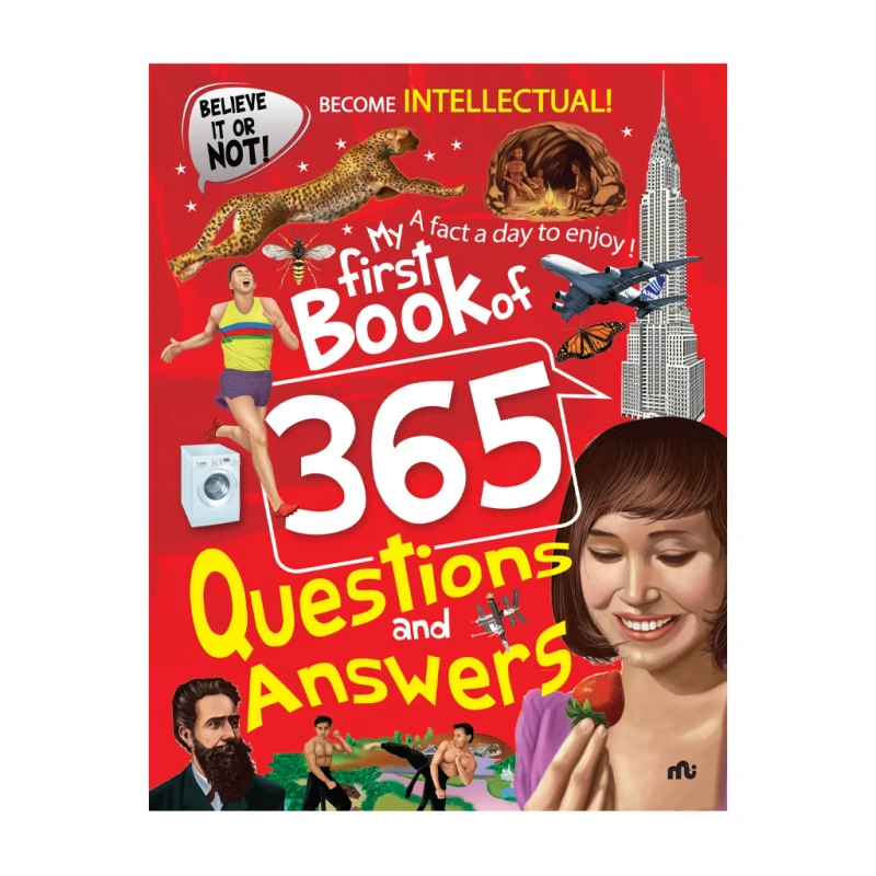 My First Book of 365 Questions and Answers by Moonstone - Hardcover - Children's Books