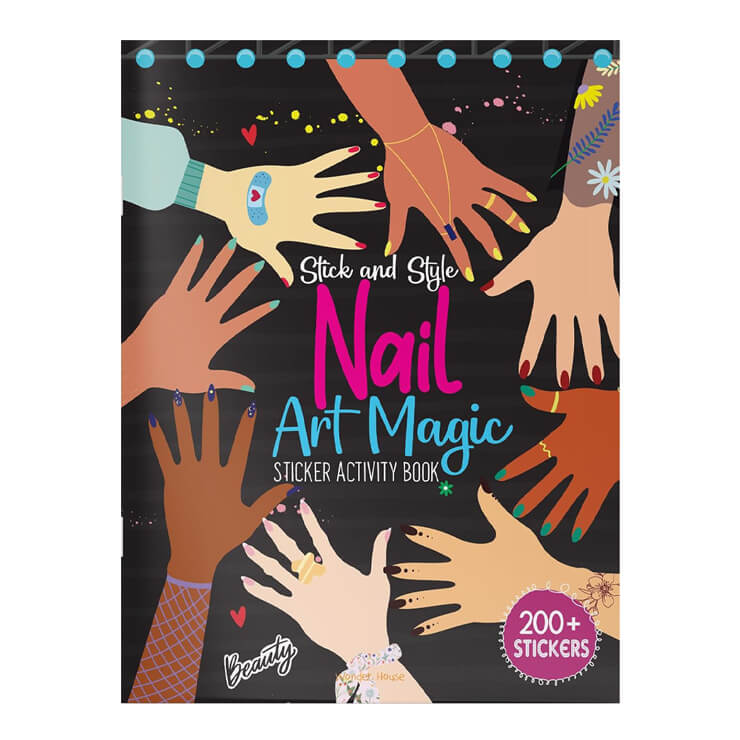 Stick And Style: Nail Art Magic Stickers Activity Book Trade Paperback