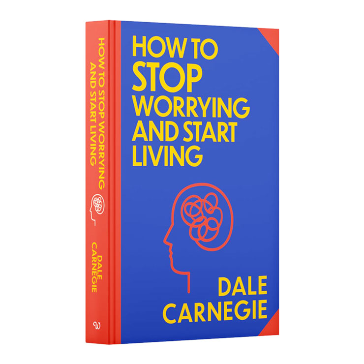 How to Stop Worrying and Start Living by Dale Carnegie (Sprayed Edges)