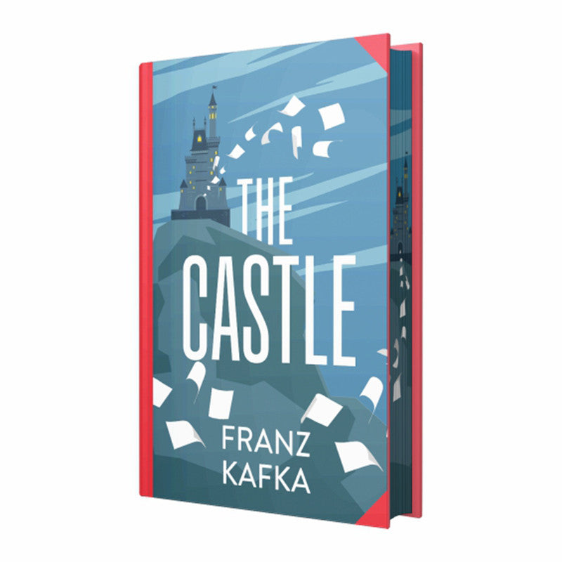 Stenciled Edges: The Castle by Franz Kafka - Hardcover