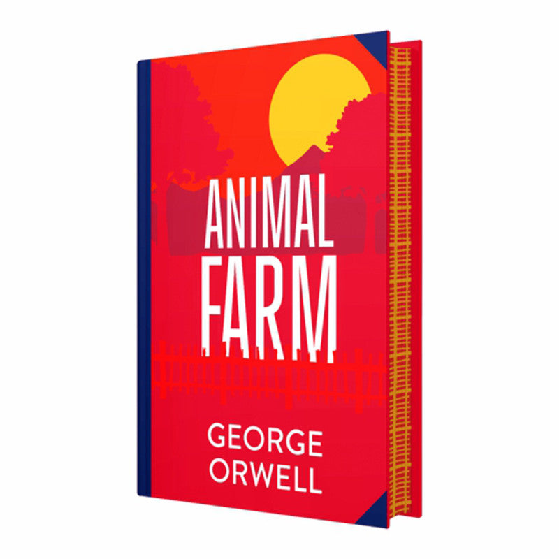 Stenciled Edges: Animal Farm by George Orwell - Hardcover