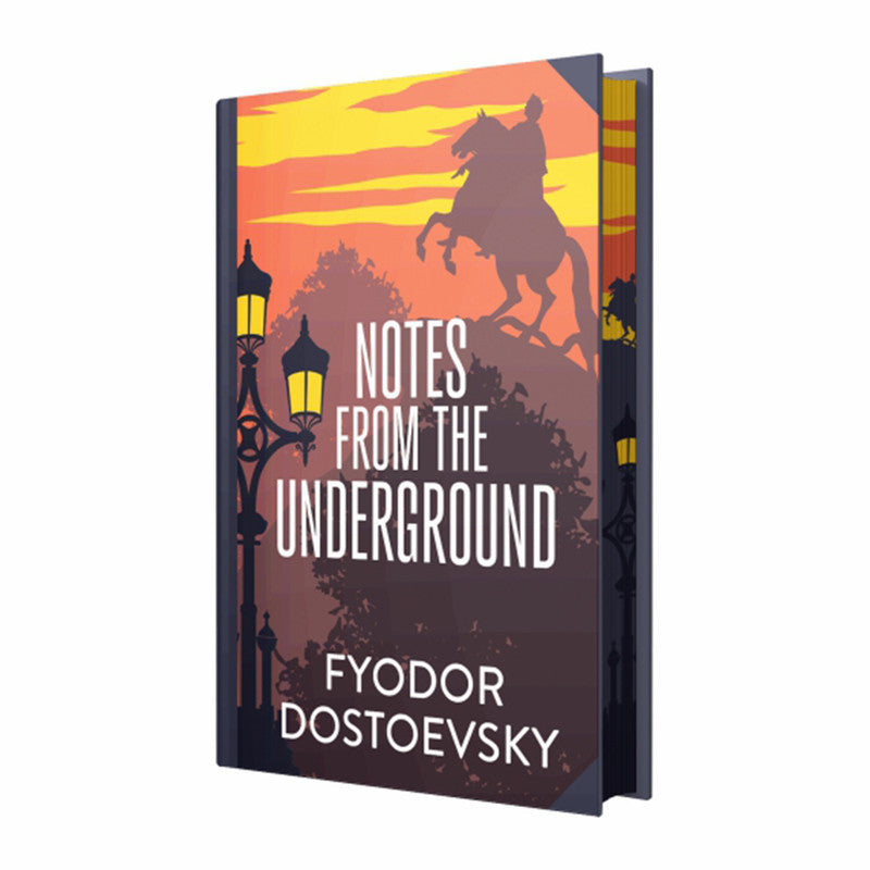 Stenciled Edges: Notes From The Underground by Fyodor Dostoevsky - Hardcover