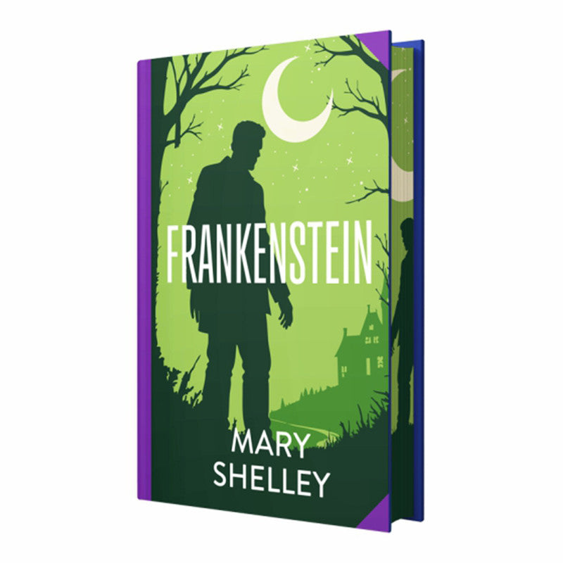 Stenciled Edges: Frankenstein by Mary Shelley - Hardcover
