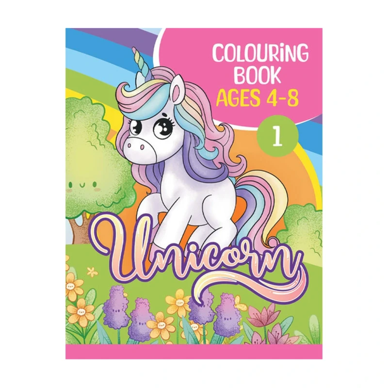 Unicorn Colouring Book 1 Trade Paperback - Coloring Books
