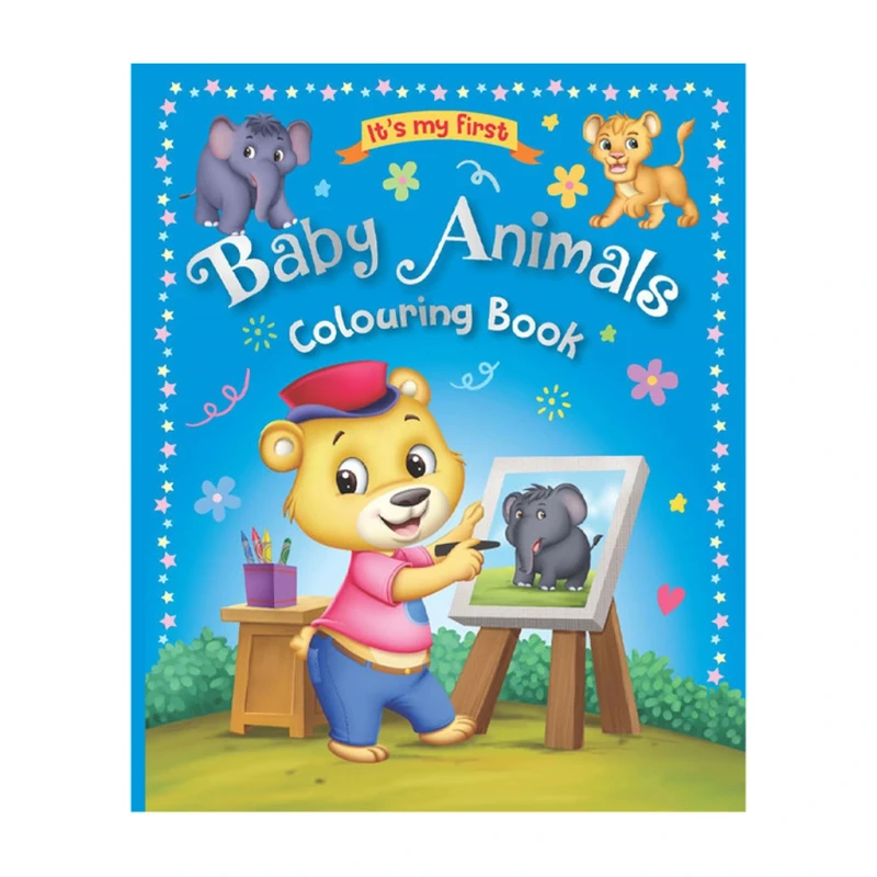 It's My First Baby Animals Colouring Trade Paperback - Coloring Books