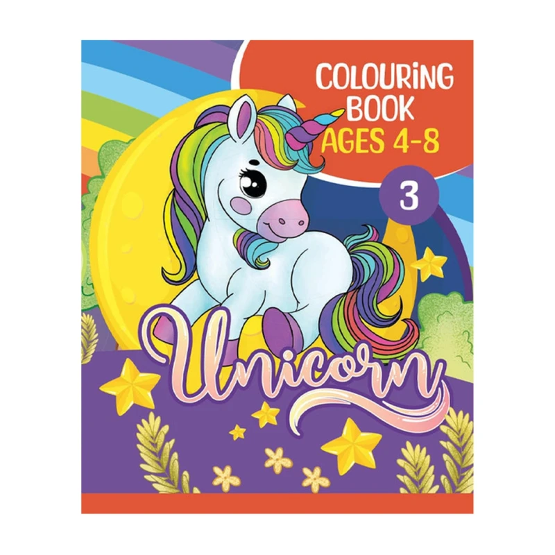 Unicorn Colouring Book 3 Trade Paperback - Coloring Books