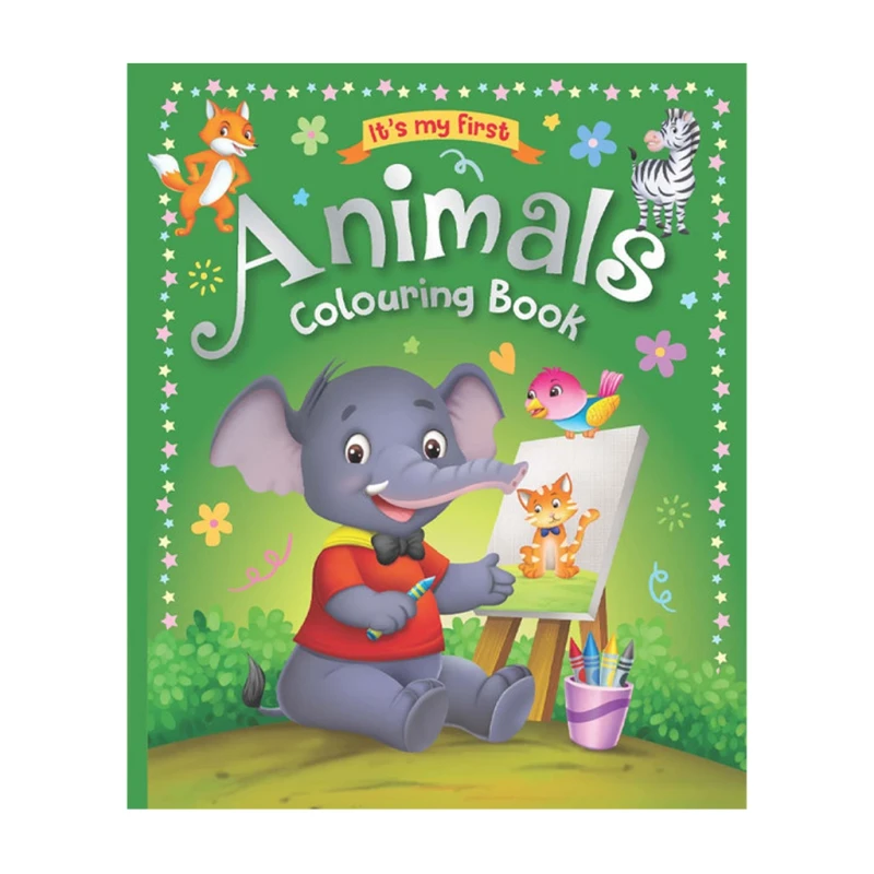 It's My First Animals Colouring Book Trade Paperback - Coloring Books