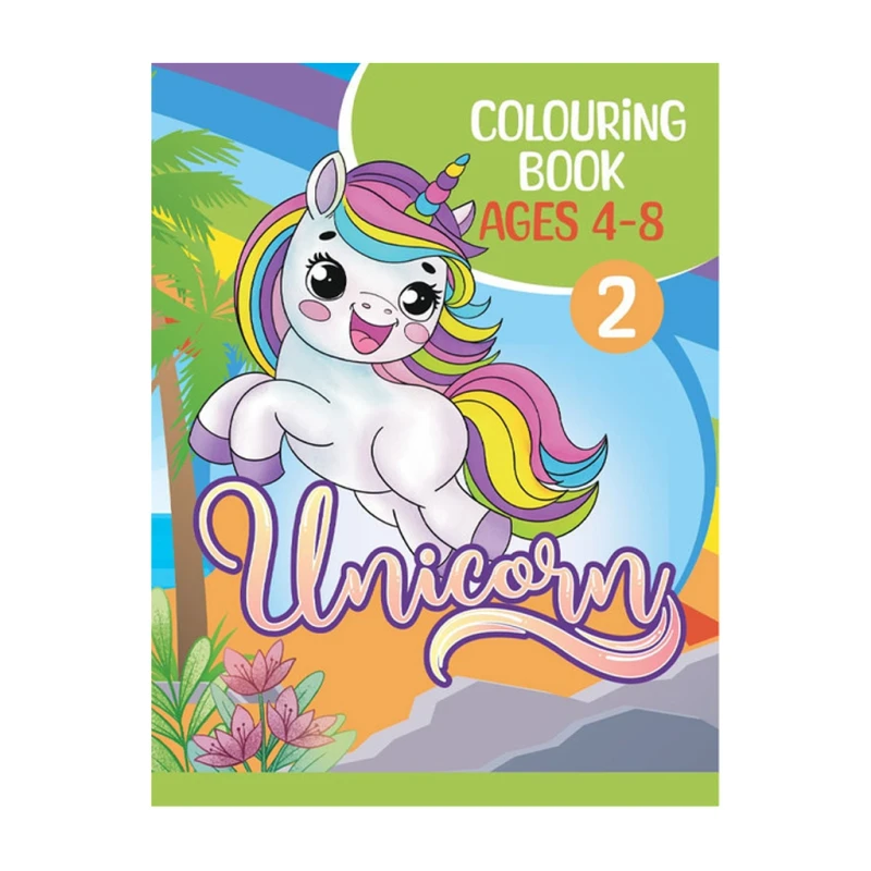 Unicorn Colouring Book 2 Trade Paperback - Coloring Books