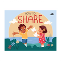 How To Share Board Book - Picture Books