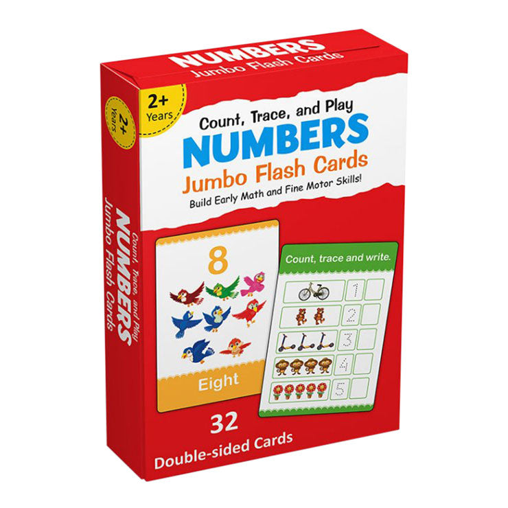 Numbers Jumbo Flash Cards