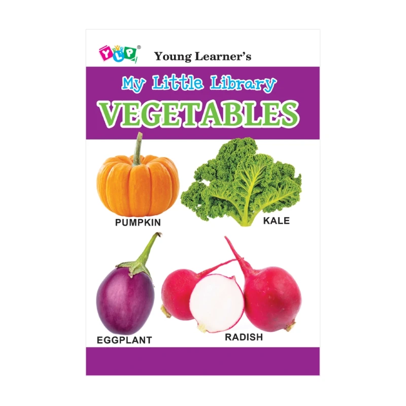 My Little Library: Vegetables - Trade Paperback Books For Kids