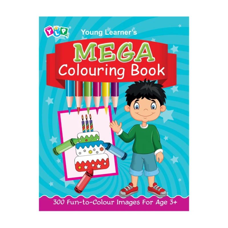 Mega Colouring Book - Trade Paperback - Activity Books for Kids