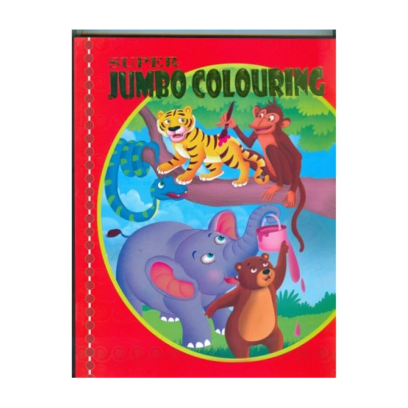 Super Jumbo Colouring Book 1 Trade Paperback - Coloring Books For Kids