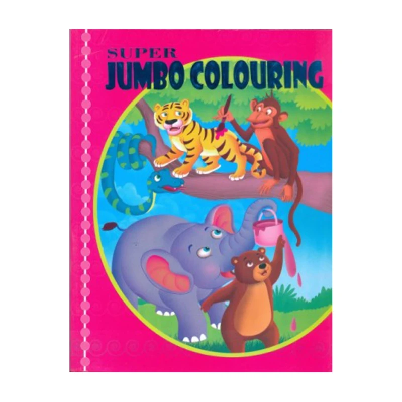 Super Jumbo Colouring Book 2 Trade Paperback - Coloring Books For Kids