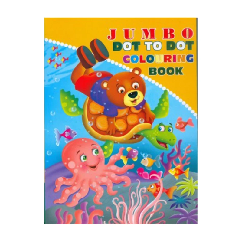 Jumbo Dot To Dot Colouring 2 Trade Paperback - Coloring Books For Kids