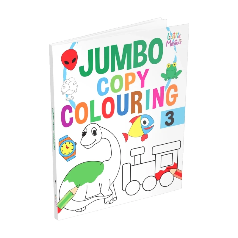 Jumbo Copy Colouring 3 Trade Paperback - Activity/Workbooks